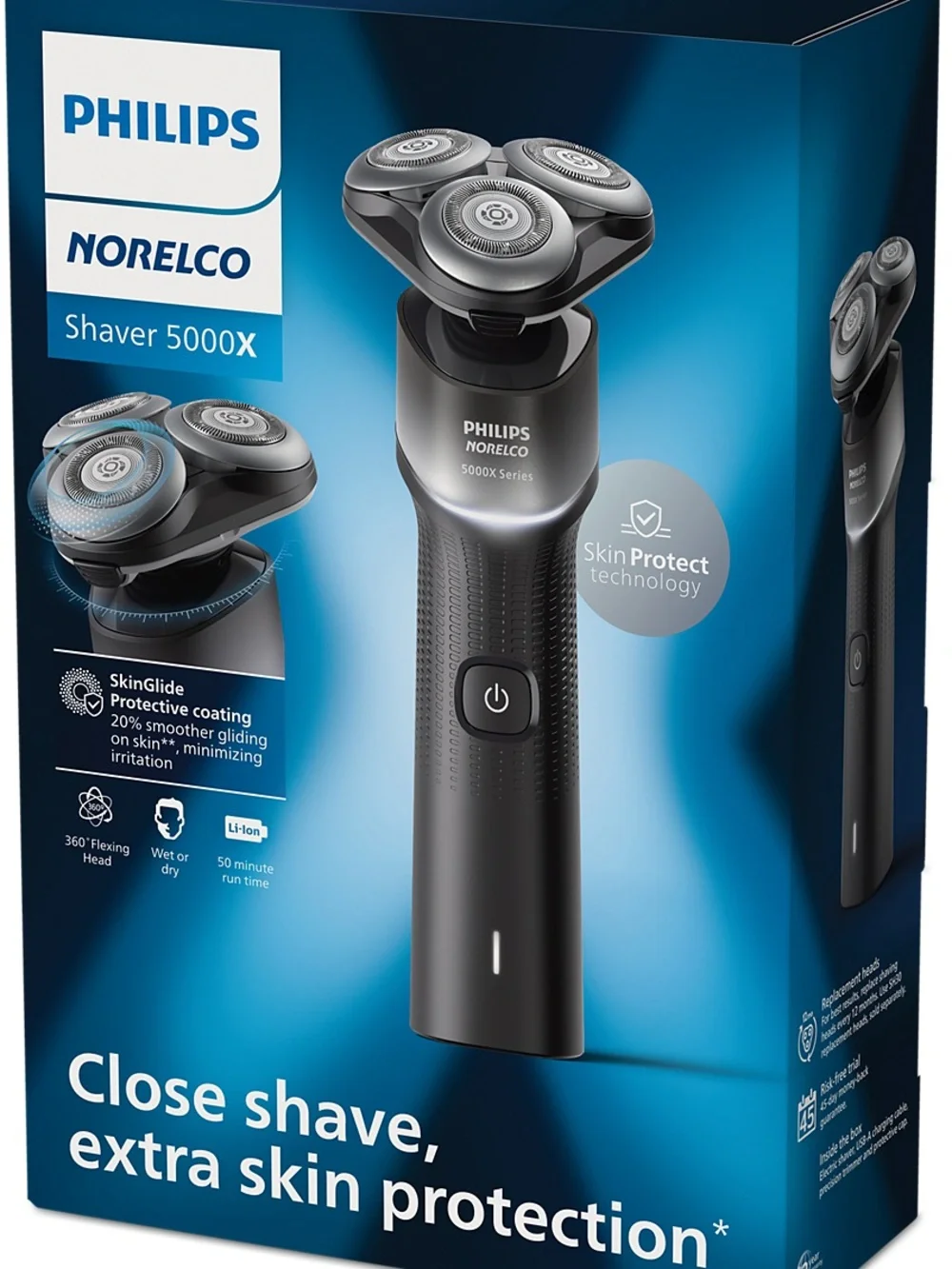 Phillips Norelco 5000X Black Electric Shaver